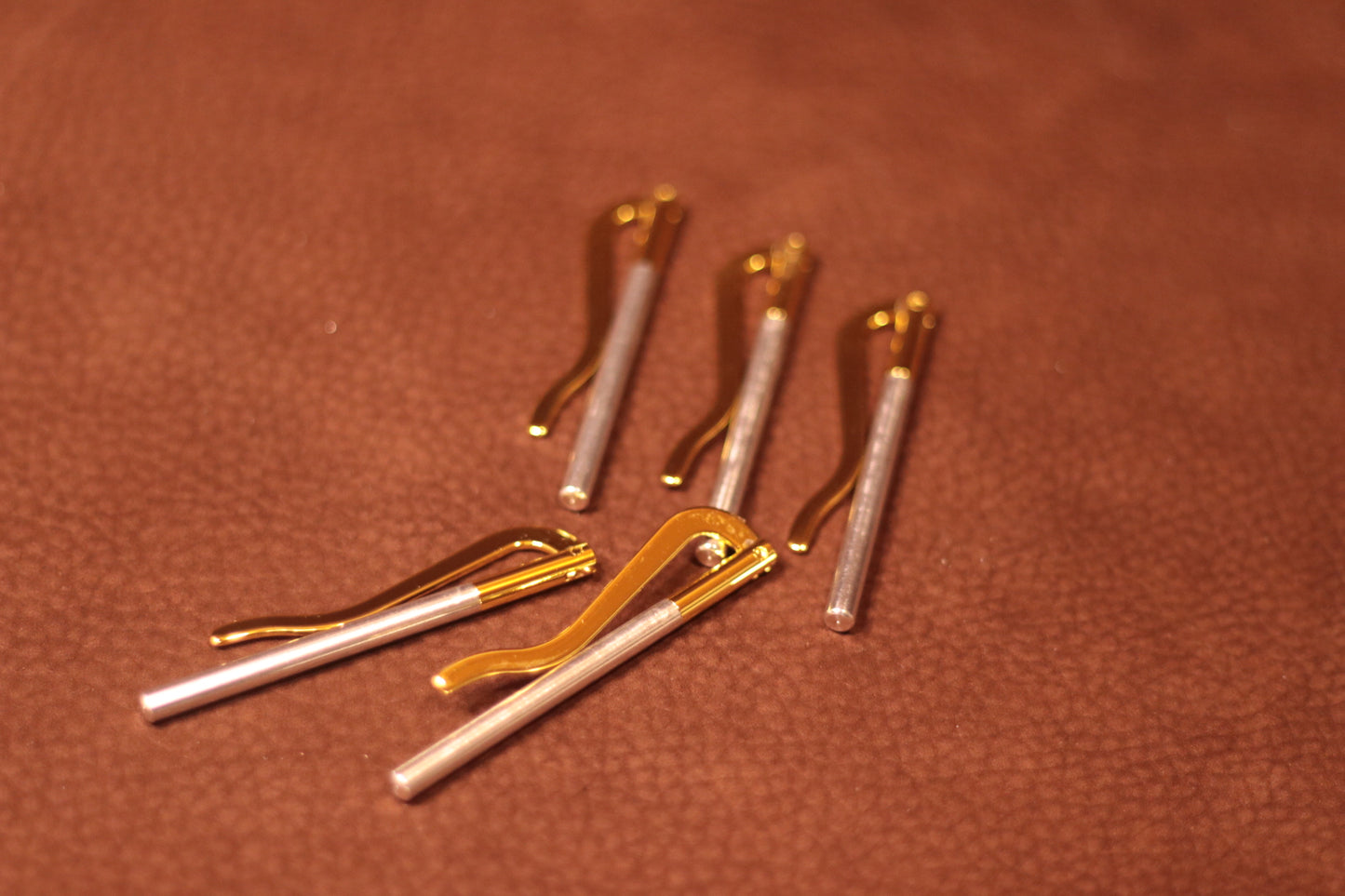 Geldklammer Money Clip 7,6cm 3" vermessingt Ver. 1