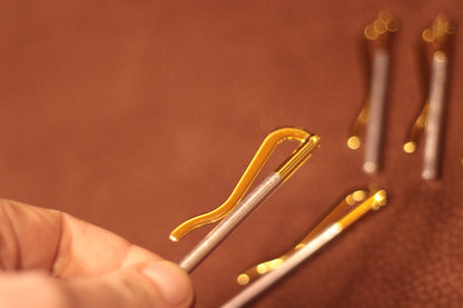 Geldklammer Money Clip 7,6cm 3" vermessingt Ver. 1