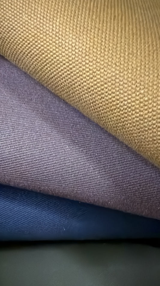 Scottish heavy canvas 18oz / 1000 gm2 FCF Superdry. Zuschnitte A3/A4.