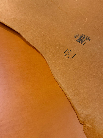 Whole skin Walpier Buttero 2,5mm Doppelschulter, col. 012 Orange 1,51m2