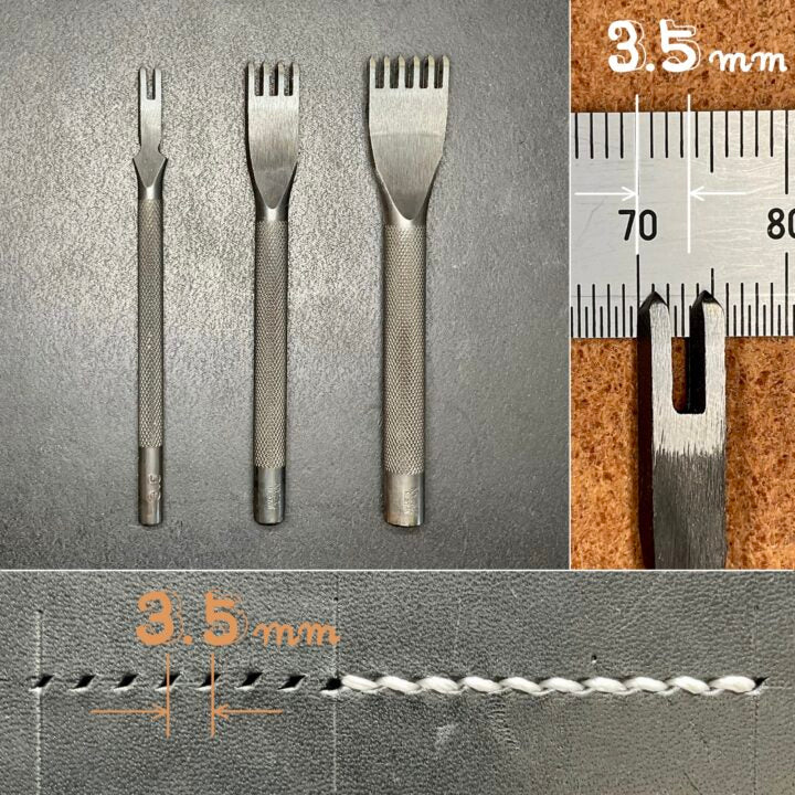 OKA Factory Chisel 3,5mm 2er Set 2+4