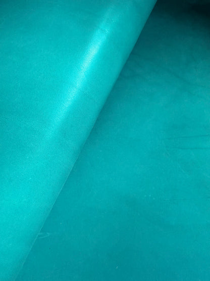 Lederzuschnitt tooling col. Turquose Panel Halsstück Shoulder, Stärke 2mm