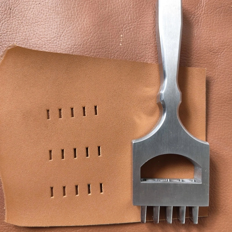Kevin Lee Uhrarmband Locheisen 5 Löcher 2x6 lang ECKIG. KL watch strap punch 5 hole 2*6mm (Rectangular)