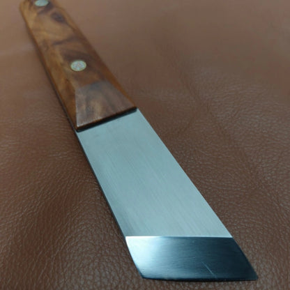 Coltello Kevin Lee 3 cm, per lavori in pelle. Coltello da taglio stile giapponese. Coltello per pelle.