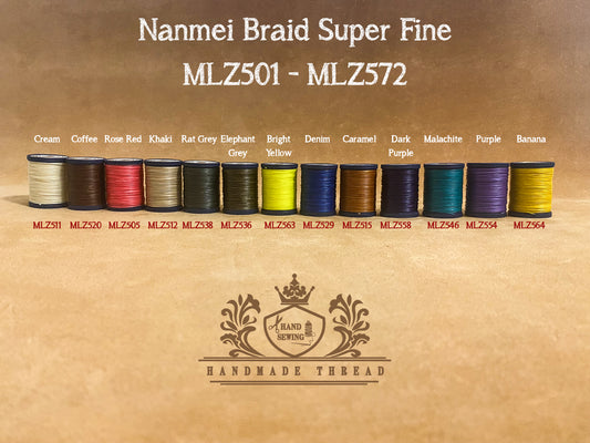 Nanmei Tresse Super Fine M50 | 0,5 mm | Bobines de 70 m
