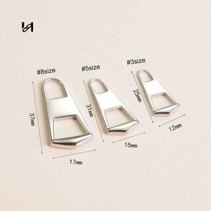 Hility Baghardware tiralampo a scudo in acciaio inox 3mm/5mm