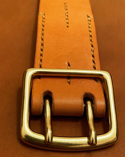 Leather belt "Hermann Oak" leather | Color - tan