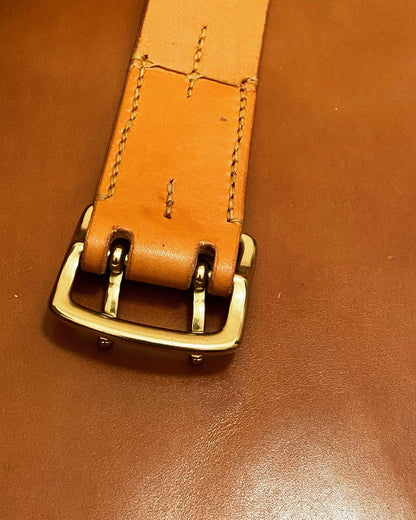 Cintura in pelle "Hermann Oak" in pelle | Colore: marrone chiaro