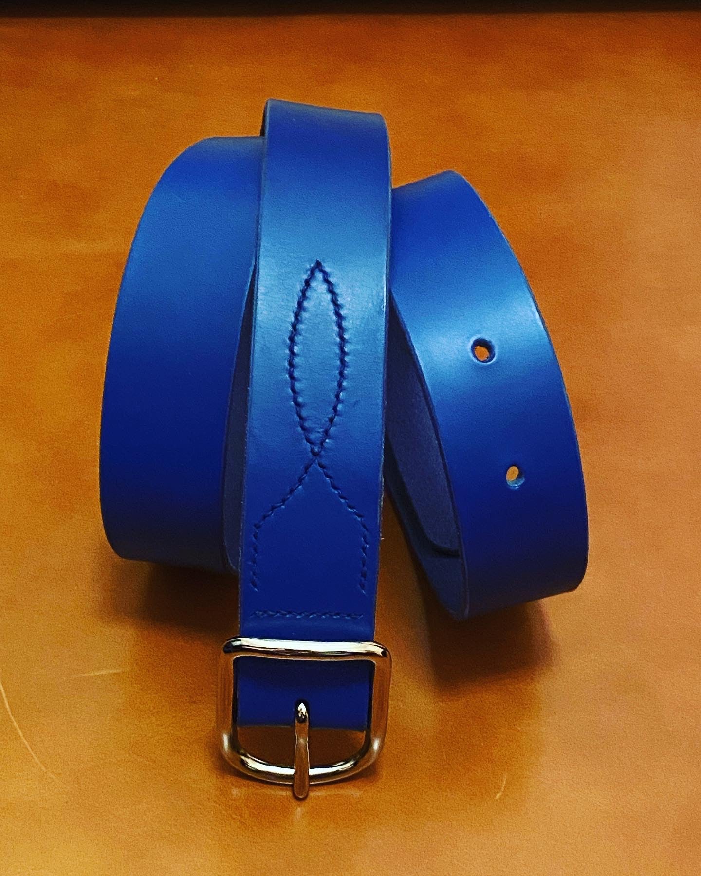 Cintura | Colore blu | Larghezza 38 mm