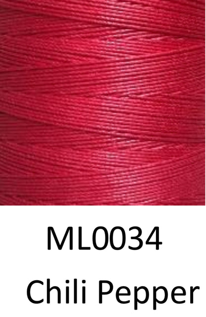 Fil de polyester ciré Xiange Twist | 20# 0,52mm | Bobines de 80 m