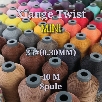 10er Set Xiange Twist MINI | 35# 0,30mm | Bobines de 40 m