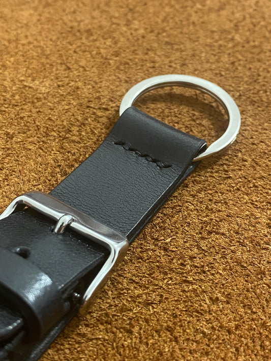 Porte-clés « bracelet de montre » | Noir